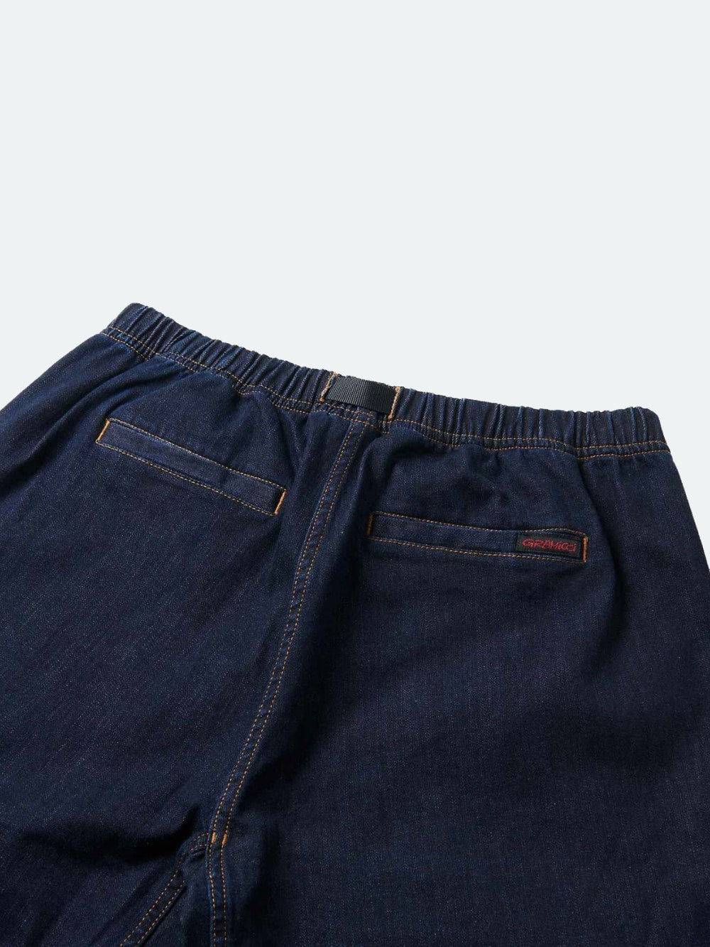 GRAMICCI STRETCH DENIM LOOSE TAPERED RIDGE PANT ONE WASH