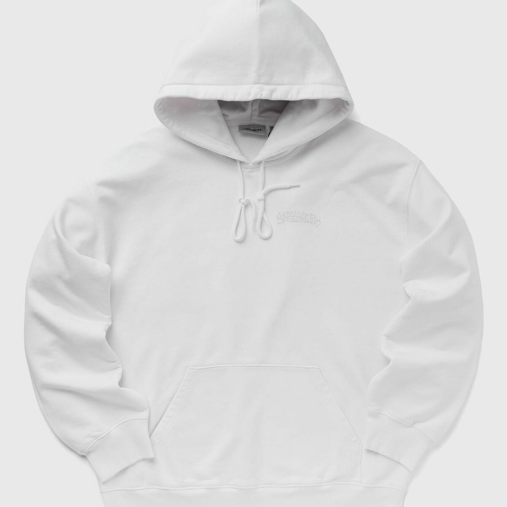 CARHARTT HOODED BABYBRUSH DUCK SWEAT WHITE