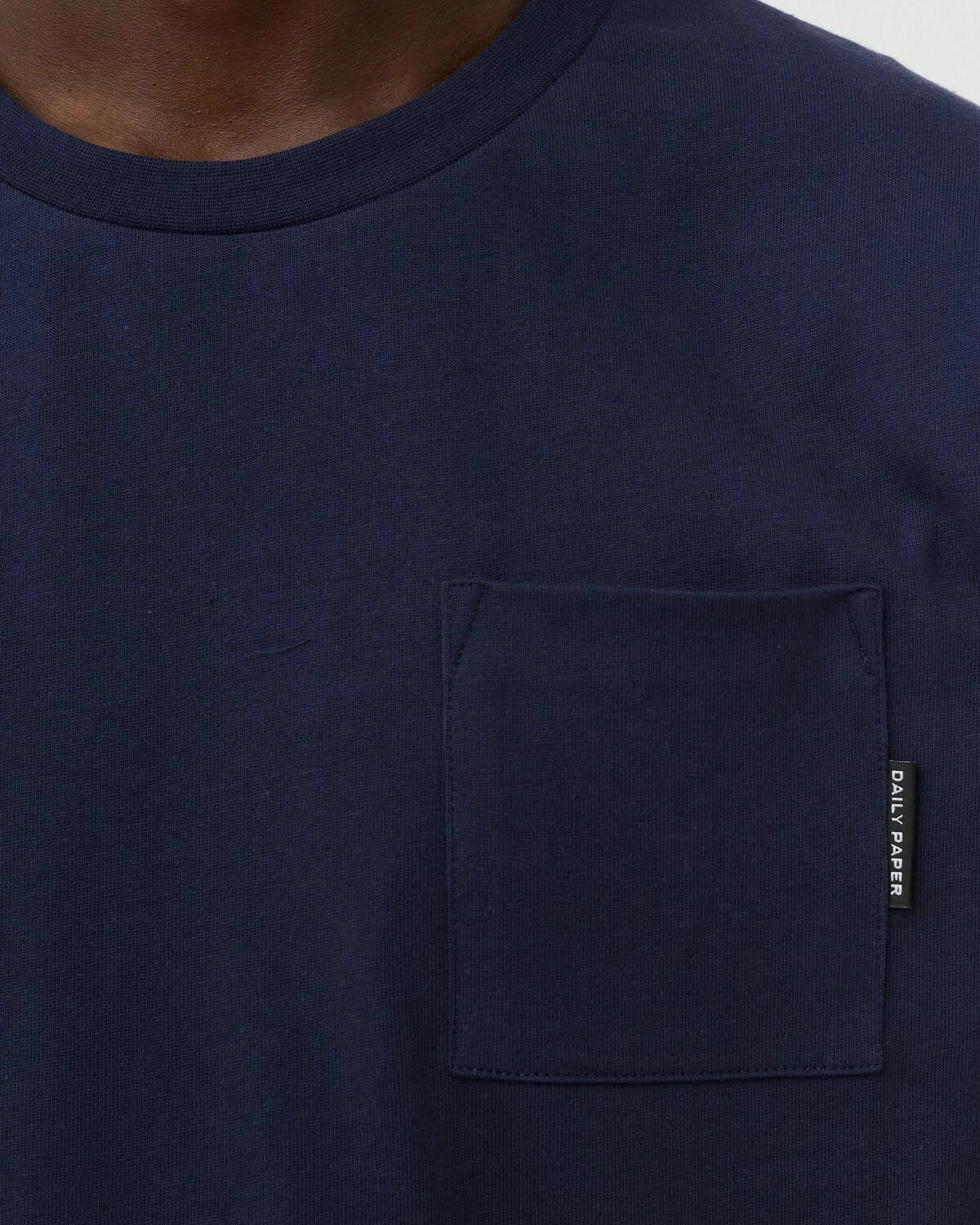 DAILY PAPER NJATA SS T-SHIRT PEACOAT NAVY