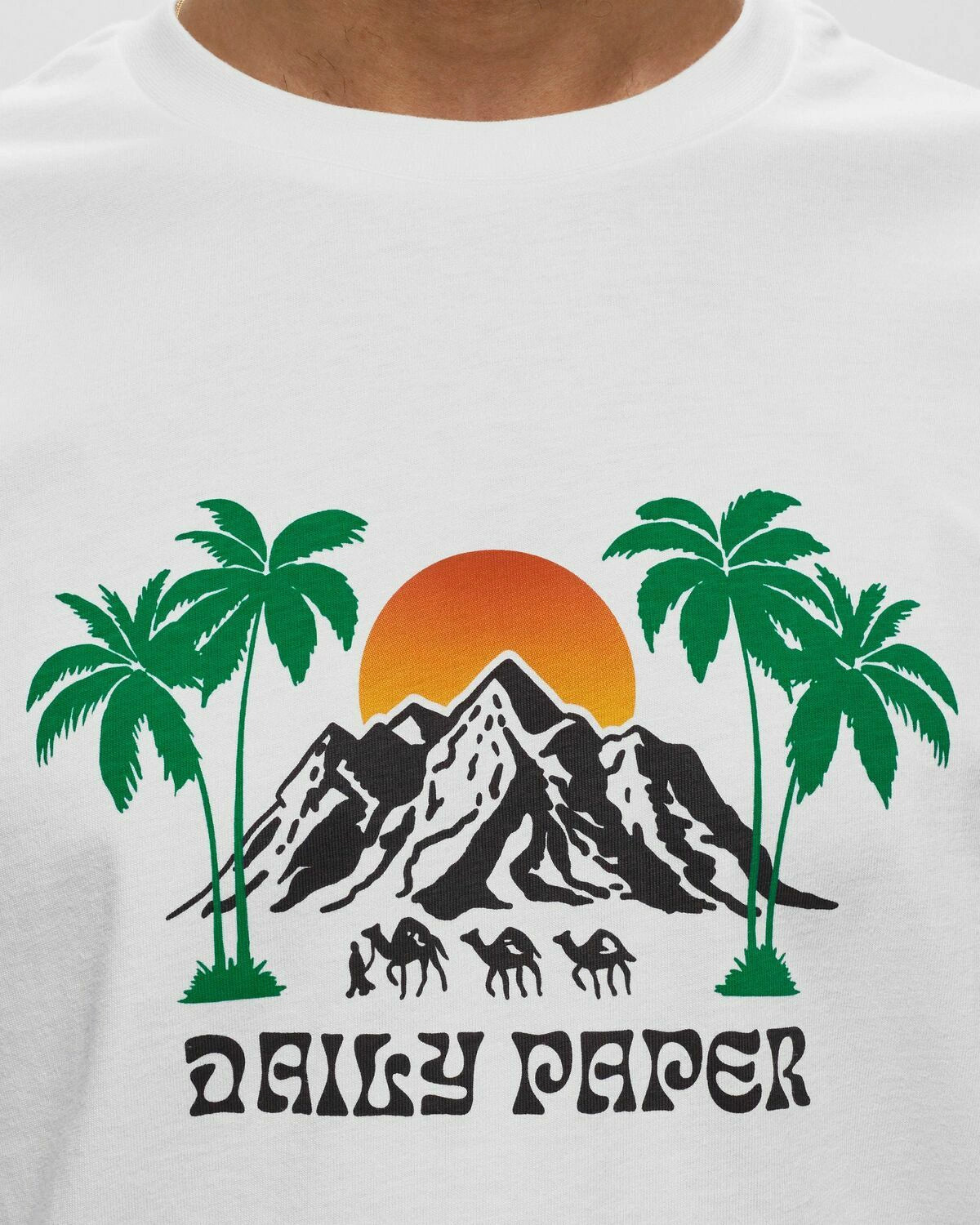 DAILY PAPER PEROZ SS T-SHIRT WHITE