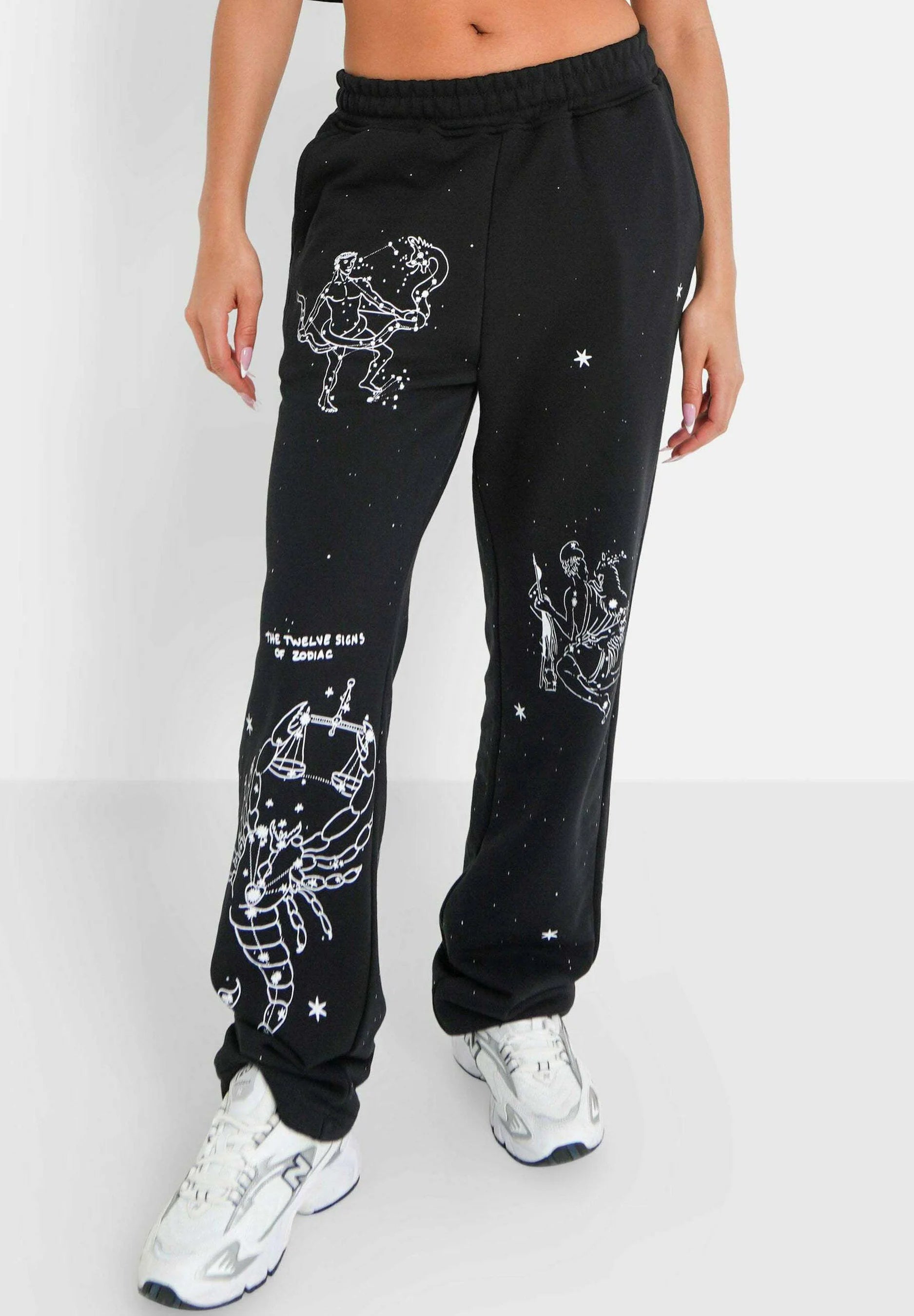 W SIXTH JUNE ASTRO PANTS BLACK