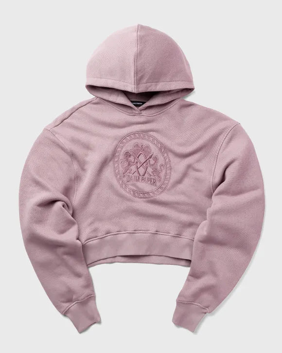 W DAILY PAPER NINGI HOODIE ELDERBERRY PINK