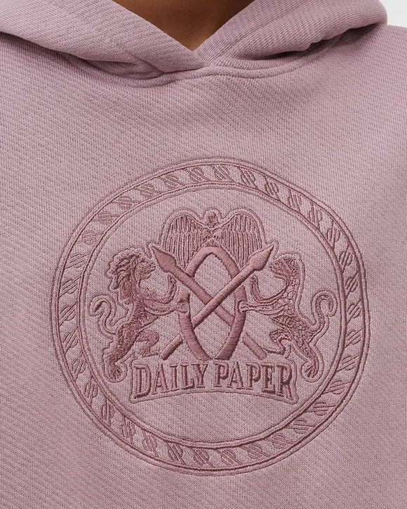 W DAILY PAPER NINGI HOODIE ELDERBERRY PINK