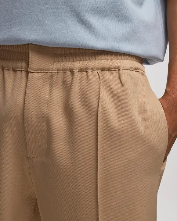 OLAF PINTUCK TROUSER KHAKI