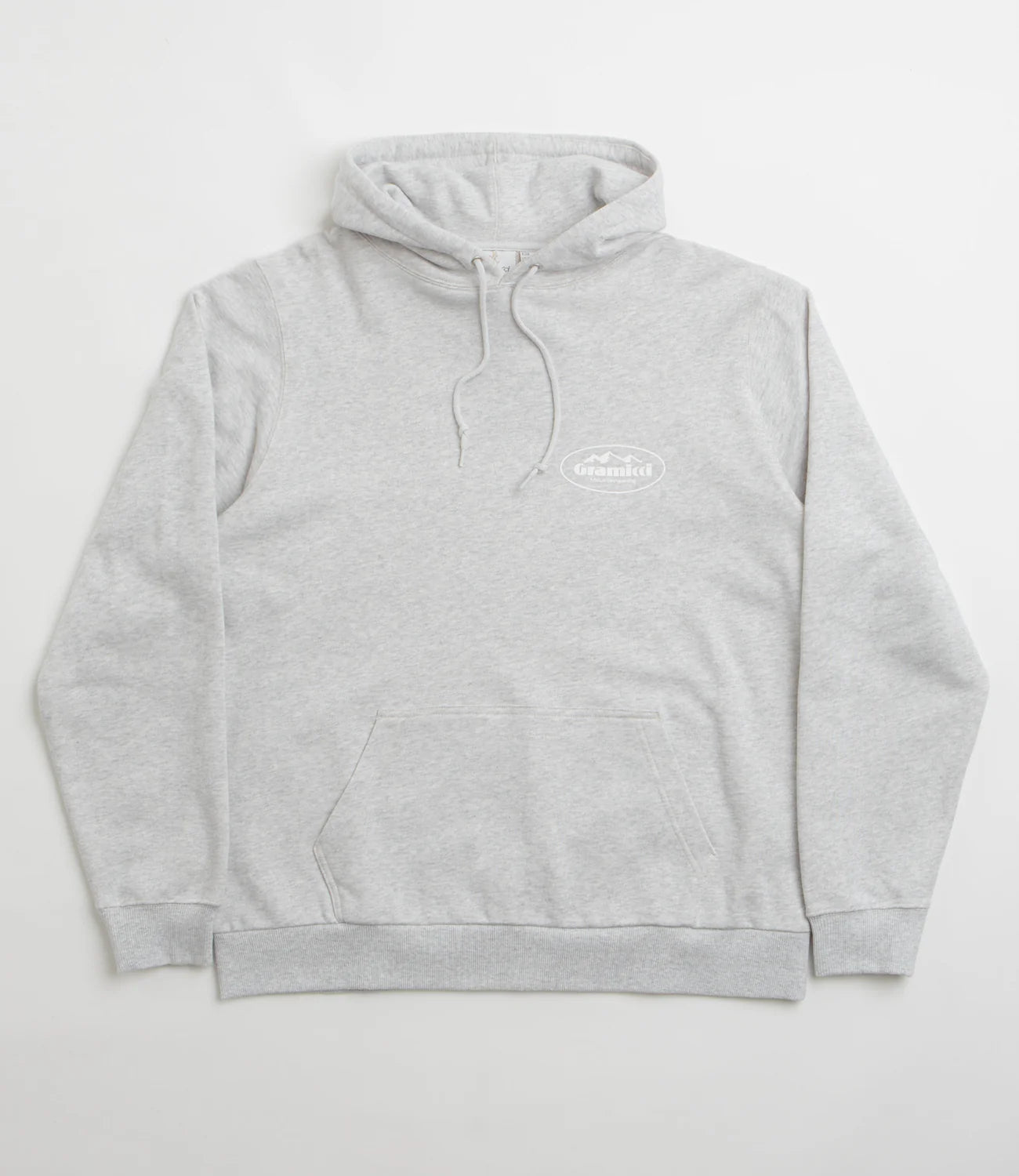 GRAMICCI MOUNTAINEERING HOODED SWEATSHIRT GREY HEATHER
