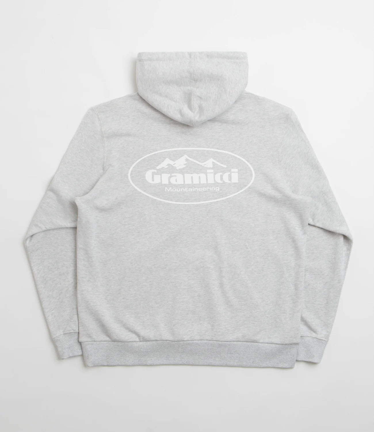 GRAMICCI MOUNTAINEERING HOODED SWEATSHIRT GREY HEATHER
