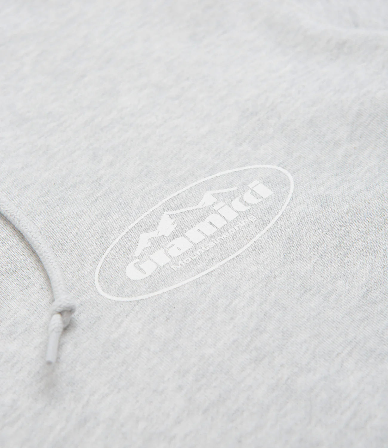 GRAMICCI MOUNTAINEERING HOODED SWEATSHIRT GREY HEATHER
