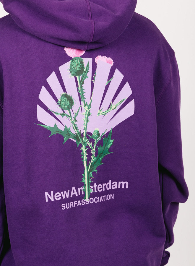 NEW AMSTERDAM DISTEL HOODIE ACAI