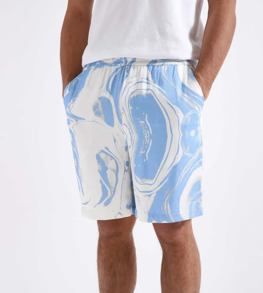 NEW AMSTERDAM LAYDAY SHORT STEEL SEA