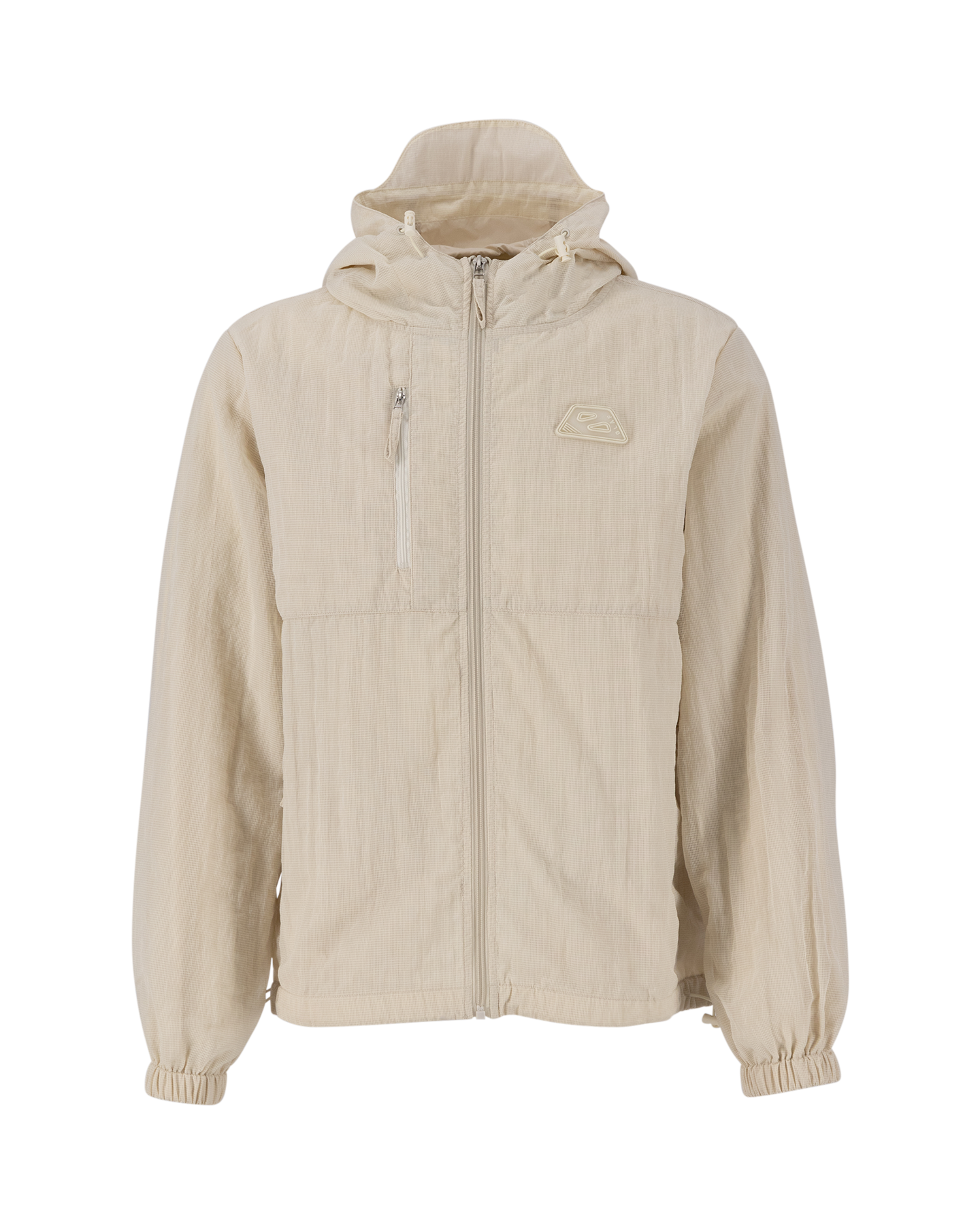 OLAF ZIP-UP RIPSTOP JACKET OFF WHITE