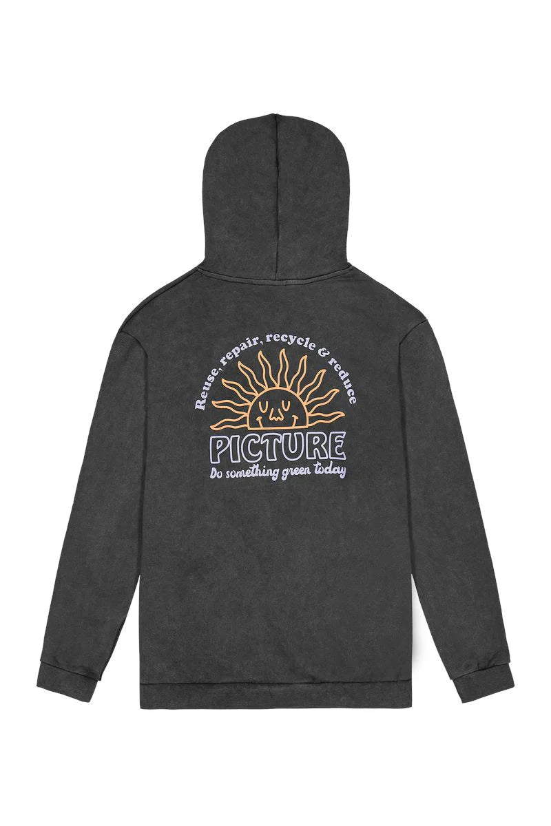 PICTURE BOROLOOLA HOODIE BLACK WASHED
