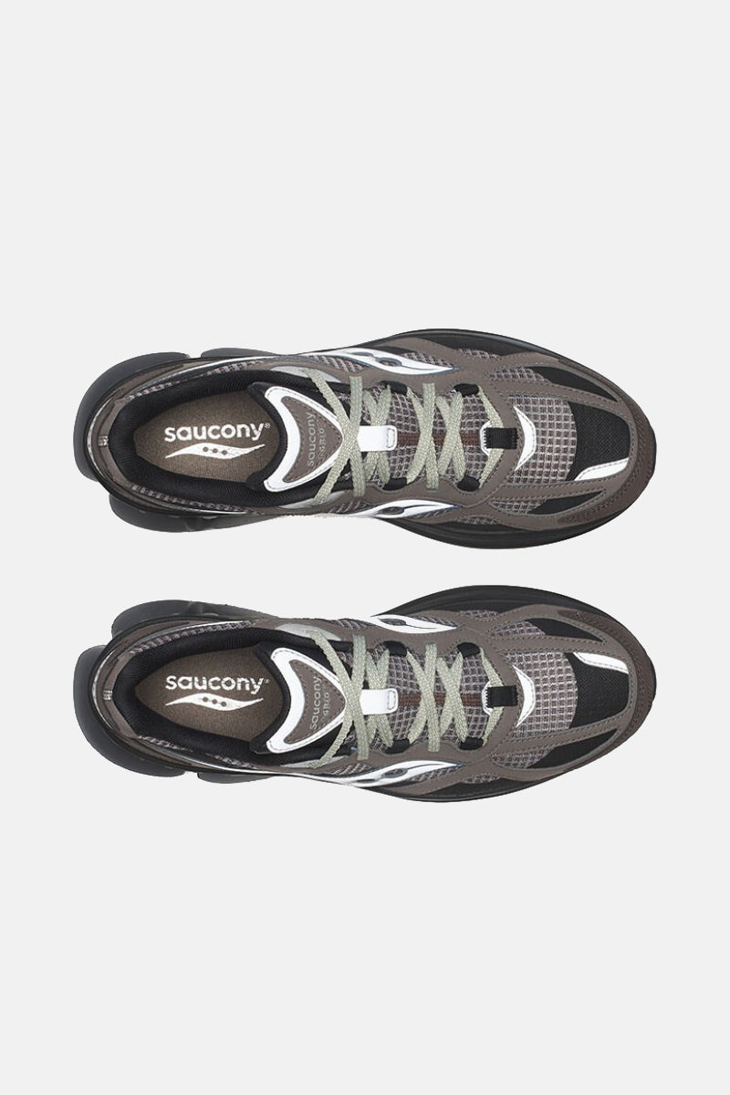 SAUCONY GRID NXT BROWN/SILVER