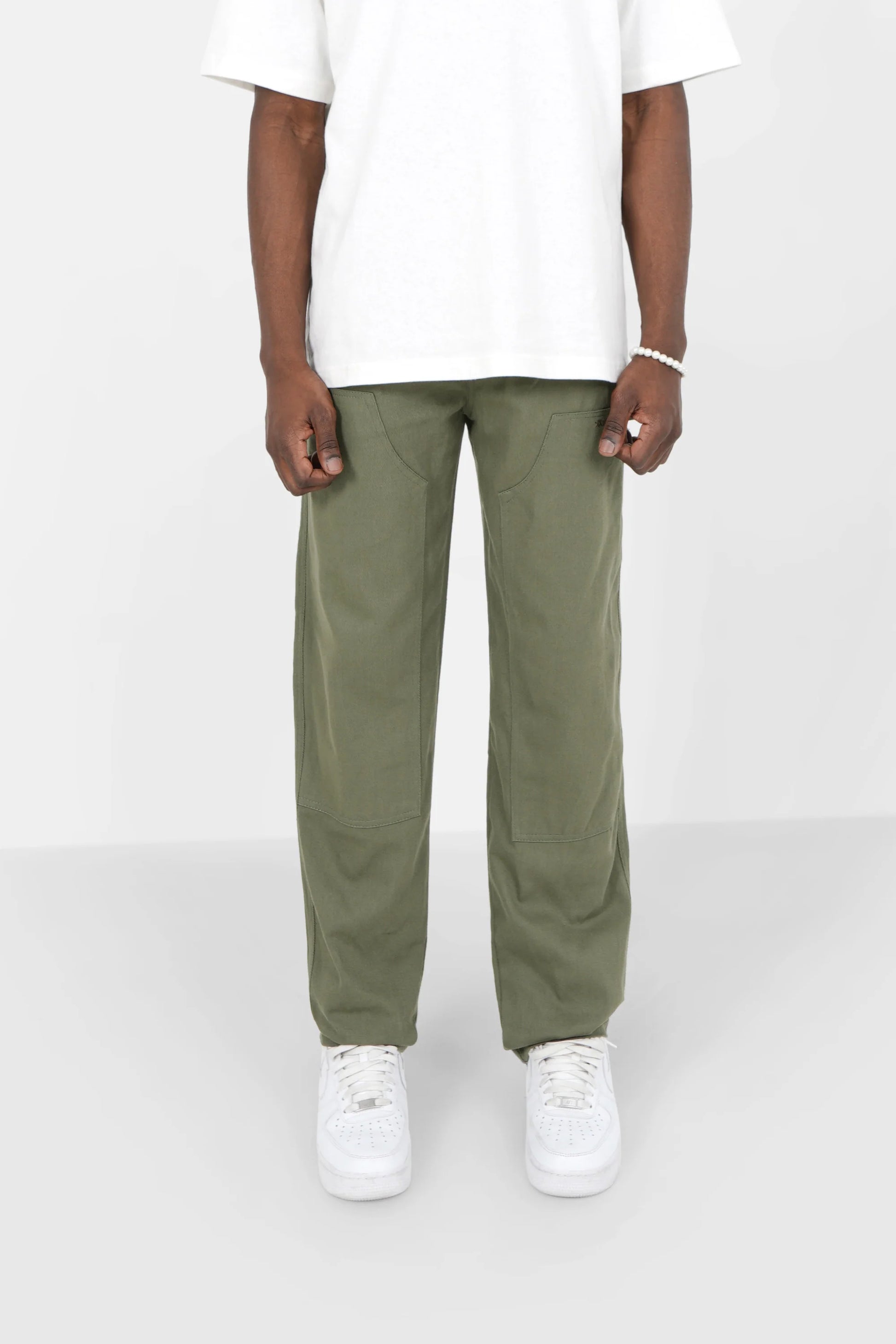 SIXTH JUNE CARPENTER PANTS KHAKI