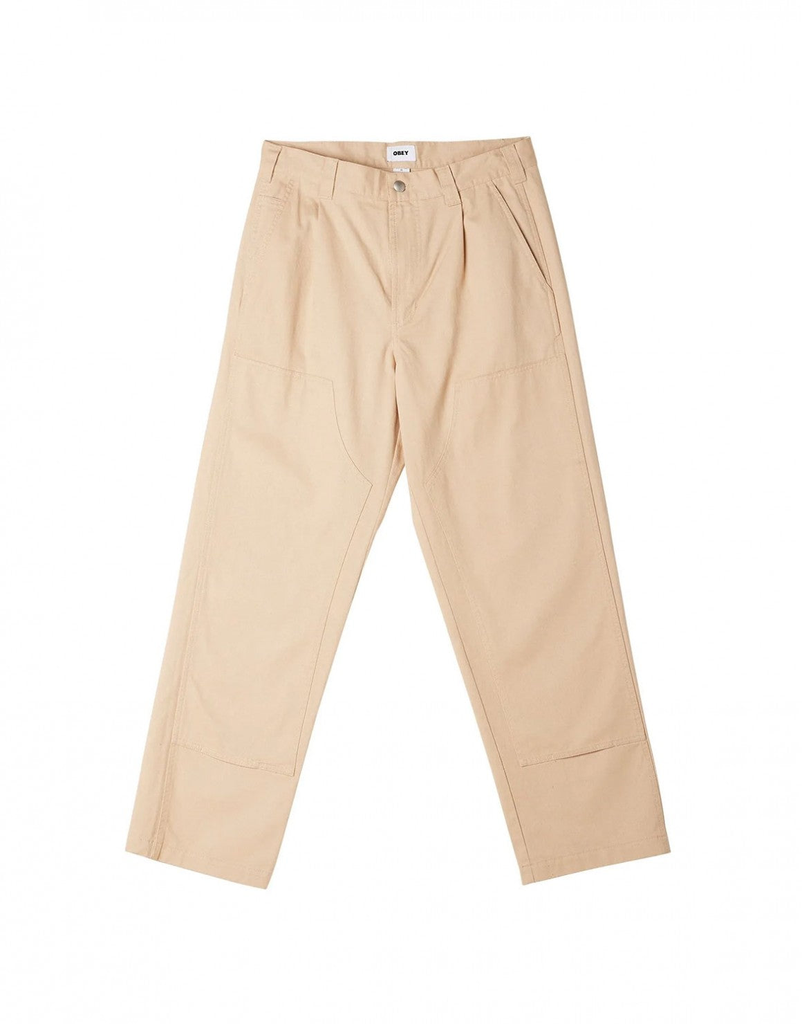 OBEY TURNER TWILL PANT IRISH CREAM